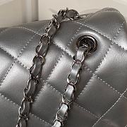 CHANEL Shoulder bag silver color AS4661A - Size:27x38x12cm - 3
