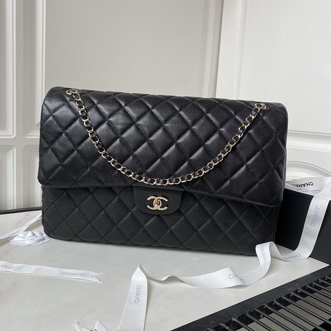 CHANEL Shoulder bag black color AS4661A - Size:27x38x12cm - 1