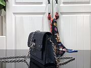 CHANEL Shoulder bag black color AS4661A - Size:27x38x12cm - 2