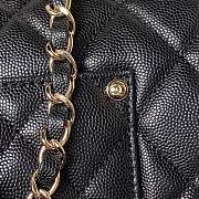 CHANEL Shoulder bag black color AS4661A - Size:27x38x12cm - 5