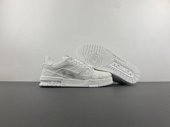  Louis Vuitton LV trainer White Gourd  - 1