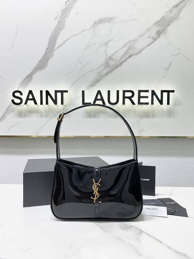 YSL black shoulder bag Size:23x16x6.5cm - 1