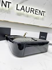 YSL black shoulder bag Size:23x16x6.5cm - 2