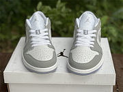 Air Jordan 1 Low “Wolf Grey” DC0774-105 - 6
