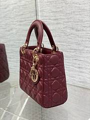 Lady Dior ABC red Size: 20*17*9 cm - 4