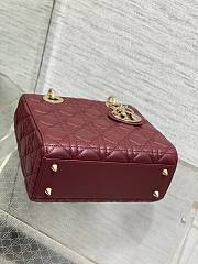 Lady Dior ABC red Size: 20*17*9 cm - 3