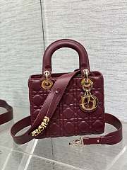 Lady Dior ABC red Size: 20*17*9 cm - 2