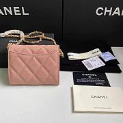 CHANEL Upgraded chain bag A81082 - size 8.5*12.5*2.5cm. - 4