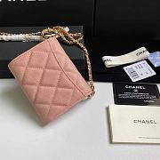 CHANEL Upgraded chain bag A81082 - size 8.5*12.5*2.5cm. - 2