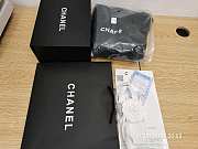 Chanel Denim Flap Bag Blue - size 14x23x8cm  - 3