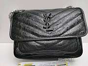 YSL Medium Niki Leather Shoulder Bag - size  W28*H20*D8CM - 1