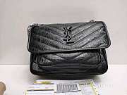 YSL Medium Niki Leather Shoulder Bag - size  W28*H20*D8CM - 5