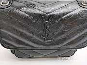 YSL Medium Niki Leather Shoulder Bag - size  W28*H20*D8CM - 2