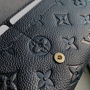LV wallet black size 19cm - 3