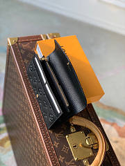 LV wallet black size 19cm - 4