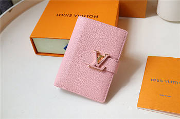 LV wallet pink
