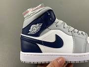 Jordan 1 Mid Wolf Grey Midnight Navy -  DQ8426-104 - 2