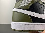 Air Jordan 1 Mid Black White Olive - DQ8426-092 - 2