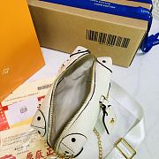 LV petite malle souple M45571 20*14*7.5CM white - 2