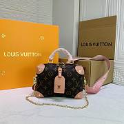 LV petite malle souple M45571 20*14*7.5CM pink - 20*14*7.5CM - 5