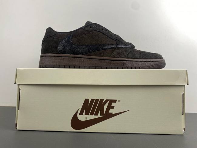Travis Scott x Air Jordan 1 Low OG “Velvet Brown” - DM7866-202 - 1