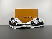 Louis Vui*ton trainer black and white - 1