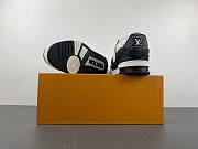 Louis Vui*ton trainer black and white - 4