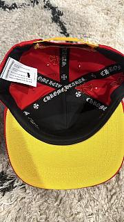 Chrome heart red cap - 3