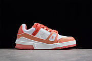 LV trainer luxury orange  - 2