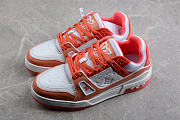 LV trainer luxury orange  - 3
