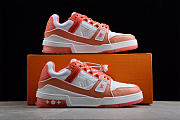 LV trainer luxury orange  - 4