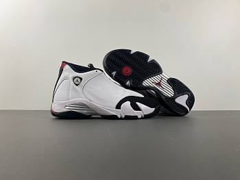Air Jordan 14 “Black Toe” - 487471-160