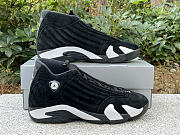Air Jordan 14 Retro Black White - 487471-016 - 2