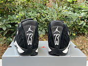 Air Jordan 14 Retro Black White - 487471-016 - 4