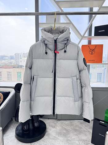 Canada Goose crofton puffer grey jacket