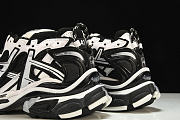 Balenciaga Runner black and white rubber mesh - 2
