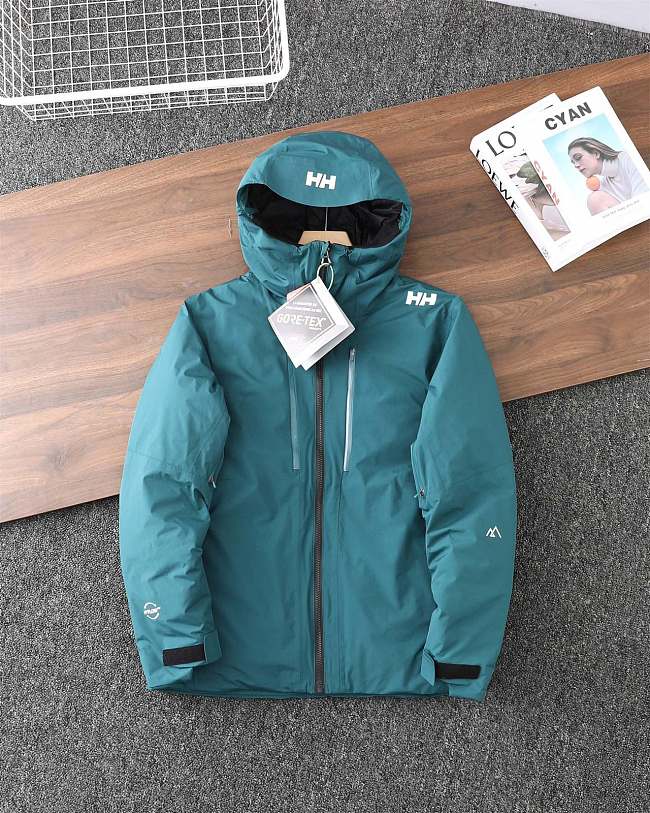  HELLY HANSEN 3 in 1 Jacket green color - 1