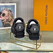 Louis Vuitton Trainer Black Embossed Monogram  - 2
