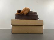Uggs furry slide dark brown  - 4