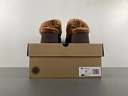 Uggs furry slide dark brown  - 3
