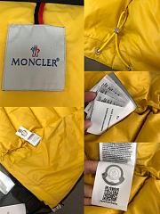 Moncler Katmai quilted down coat black and yellow - 5