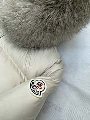 Moncler quilted jacket white - 6