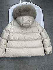 Moncler quilted jacket white - 3