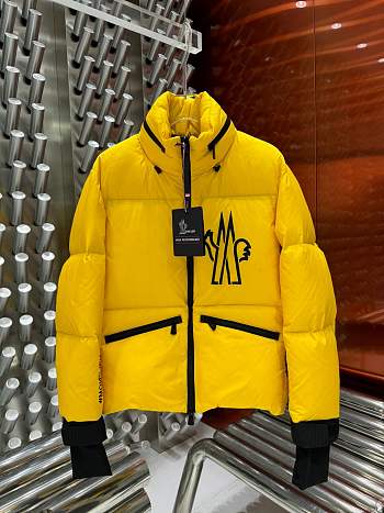 Moncler Verdon yellow jacket 