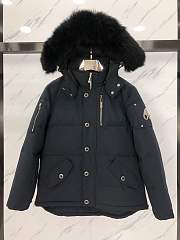 Winter Moose Knuckles Jackets Down & Parkas silver logo  - 5