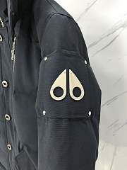 Winter Moose Knuckles Jackets Down & Parkas silver logo  - 3