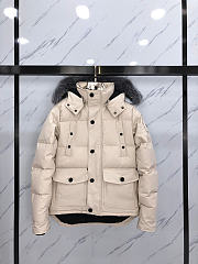 Moose knuckles coat beige color  - 4