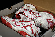 Balenciaga runner red and white  - 4
