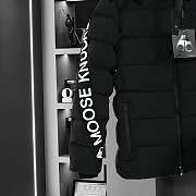 Moose Knucle logo  Quilted Jacket In Black - 3