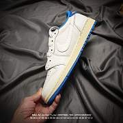 Air Jordan 1 Retro Low OG SP Fragment x Travis Scott Sail Military Blue - DM7866-104 - 2